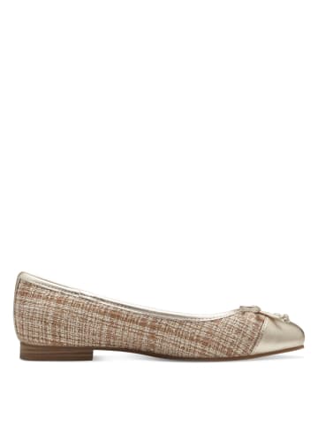 Marco Tozzi Ballerinas in Beige