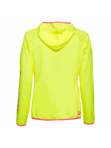 BIDI BADU Inga Tech Jacket - neongreen/pink in neongelb/pink