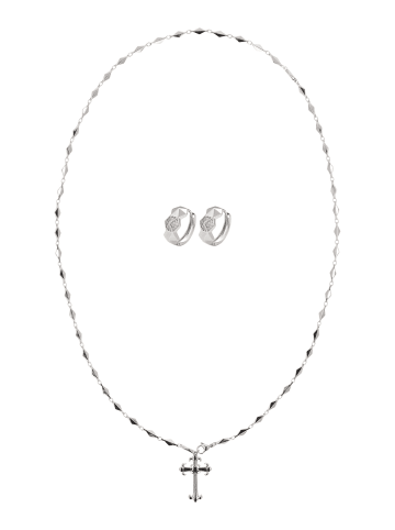 faina Women Jewelry Set in silver