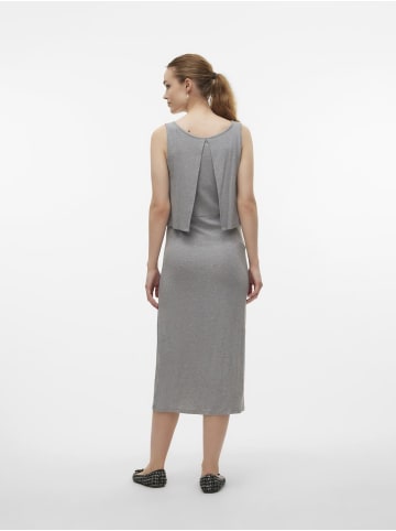 mama licious Kleid in Light Grey Melange