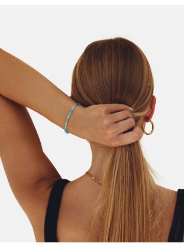 GOOD.designs Perlenarmband in Aquamarin