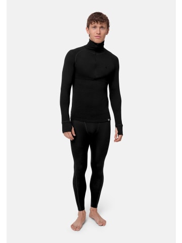 DANISH ENDURANCE Baselayer-Set Core Merino Half Zip in schwarz