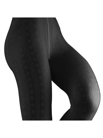 Lusana Strumpfhose L2064 in schwarz (01)