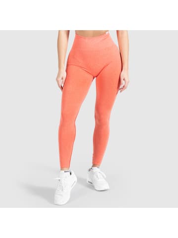 SMILODOX Leggings Amaze Scrunch Pro in Orange Melange