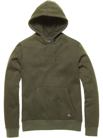 Vintage Industries Hoodie "Derby Hooded Sweatshirt" in Grün