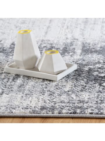Kurzflor Teppich Sophie 700 in Grau