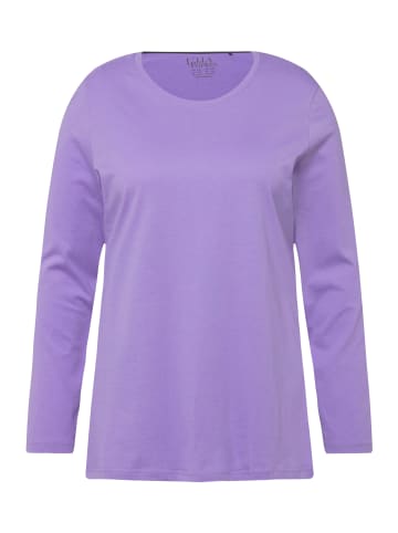 Ulla Popken Shirt in blauer flieder