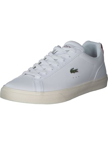 Lacoste Schnürschuhe in WHT / RED