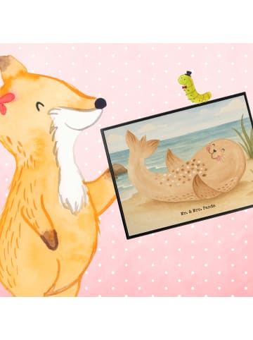 Mr. & Mrs. Panda schreibtischunterlage Robbe Liegen Design ohne ... in Weiß