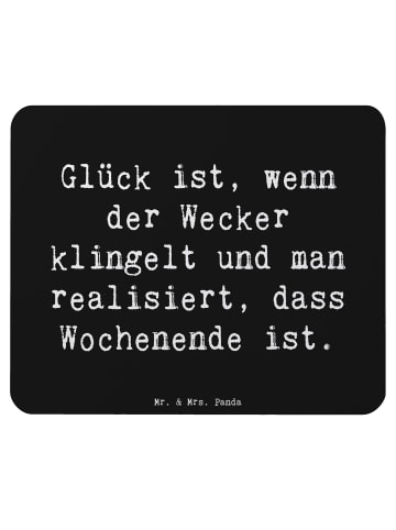 Mr. & Mrs. Panda Ostergeschenk Spruch Glück am Wochenende mit Sp... in Schwarz