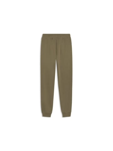 Puma Trainingshose "Ess NO. 1 Logo Sweatpants FL CL (S)" in Grün