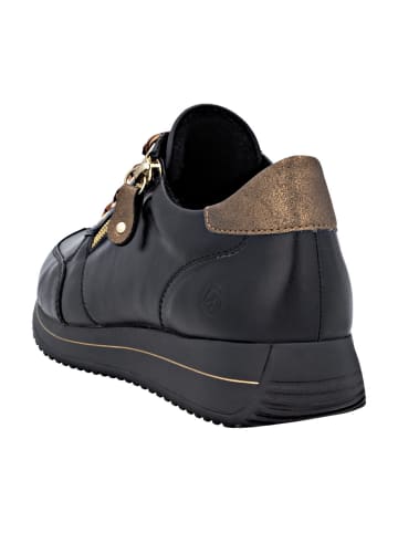 remonte Sportliche Schnürschuhe in Schwarz