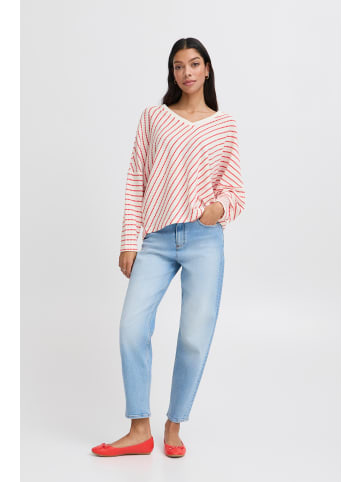 b. young Sweatshirt BYRUNI Loose fit in Poinsettia Mix