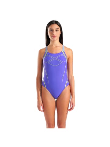 Arena Graphic Swim Pro Back Swimsuit in Lila