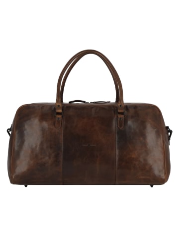 Greenburry Newport Weekender Reisetasche Leder 54 cm in coffee