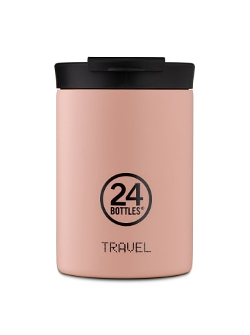 24Bottles Travel Monochrome Trinkflasche 350 ml in dusty pink
