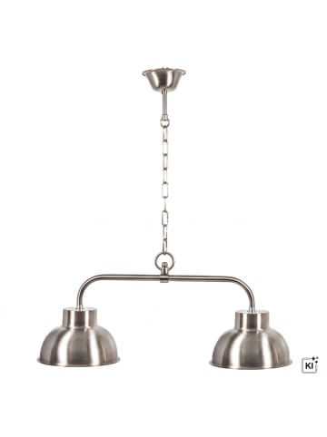 Licht-Erlebnisse Pendelleuchte (B)23 x (L)65 cm in Nickel matt