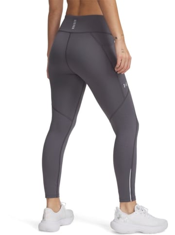 Under Armour Leggings "Launch Ankle Tights" in Grau