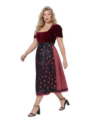 Ulla Popken Kleid in weinrot