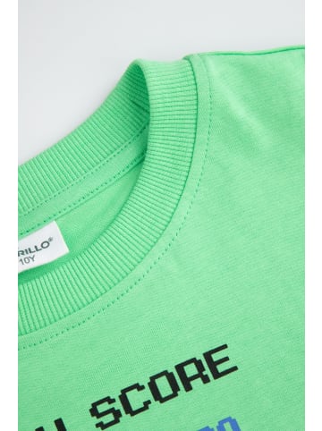Coccodrillo T-Shirt mit kurzen Ärmeln in grün