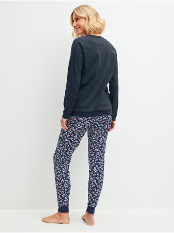 Calida Pyjama in blue night
