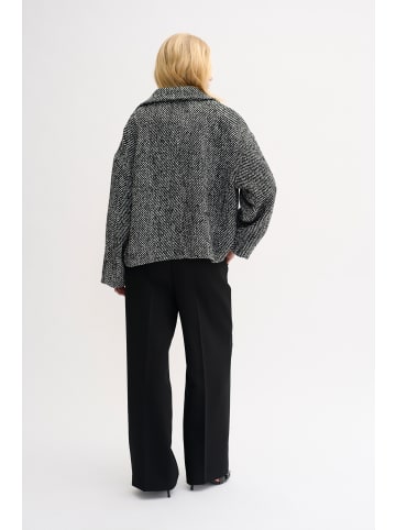 My Essential Wardrobe Jacke MaggieMW Baggy fit in Black - Off White Combo