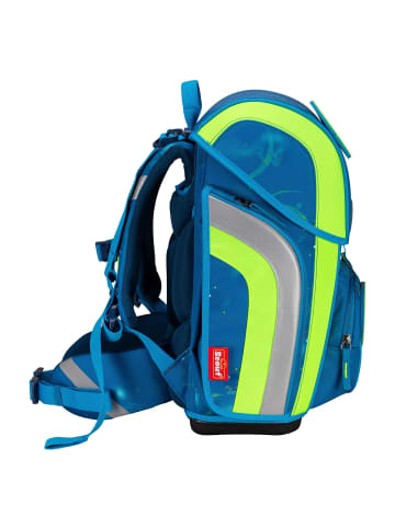 Scout Genius Schulranzen-Set 4-teilig in Deep Sea