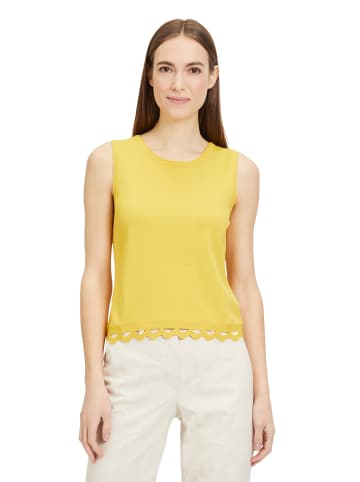 Betty Barclay Feinstrickpullover mit Wellenstruktur in Ceylon Yellow