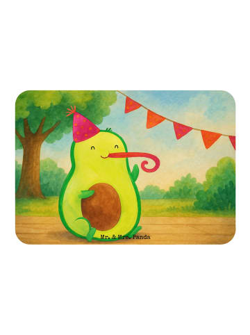 Mr. & Mrs. Panda Magnet Avocado Geburtstag Design ohne Spruch in Weiß