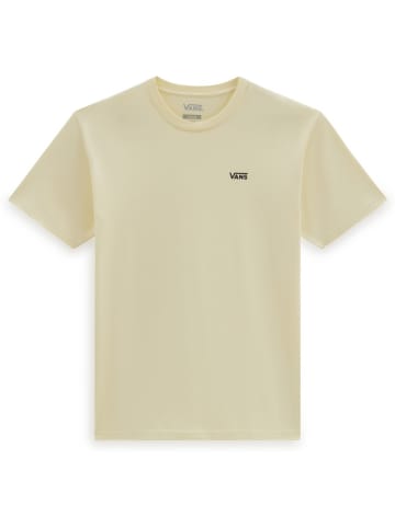 Vans Top "Left Chest Logo Tee Em" in Beige