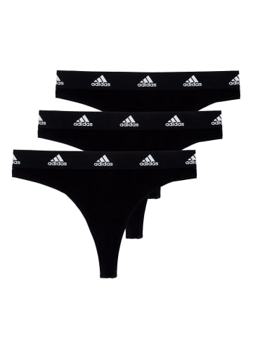 adidas Slip in Schwarz