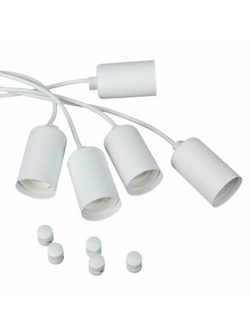 Licht-Erlebnisse Pendelleuchte (B)300 x (L)300 x (T)150 cm in WeißWeiß