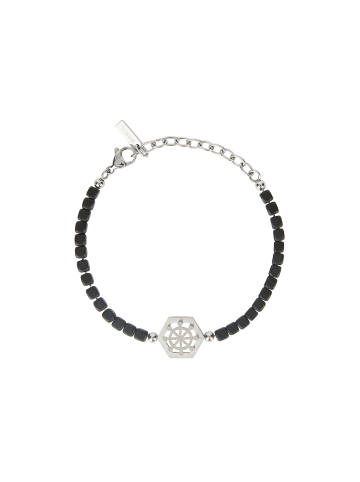 Breil Armband mast silber, schwarz
