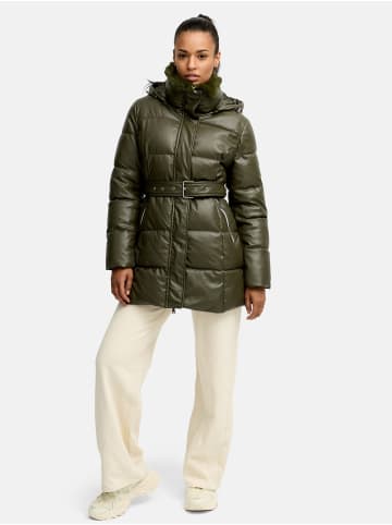 Tazzio Steppmantel mit Kapuze "F802" - in Khaki