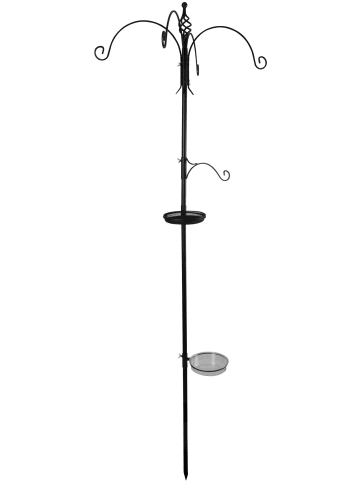 Esschert Design 5er-Set: Vogeltränke in schwarz