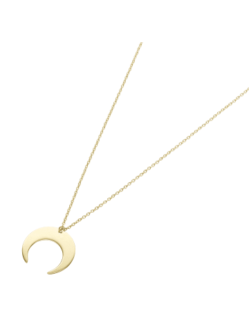 Luigi Merano Kette Mit Anhänger Mond in Gold