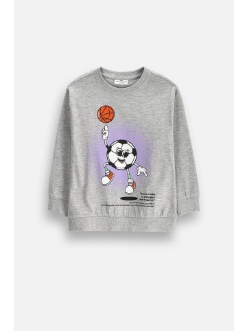 Coccodrillo Langarmshirt in grau