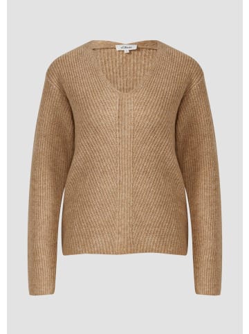 s.Oliver Strickpullover in 83W3_hellbraun