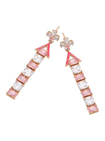 faina Women Earrings in Rose Gold Pink