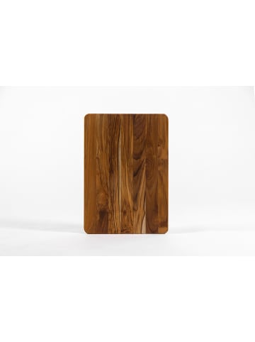 TEAKHAUS Teakholz Schneidbrett ESSENTIAL L, 40 x 28 x 1.4 cm