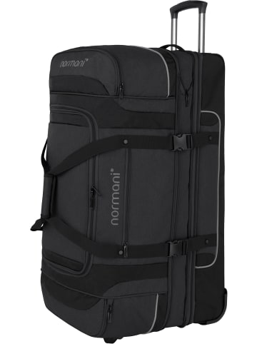 normani Reisetrolley 120-150 L Gigaro in Schwarz/Grau