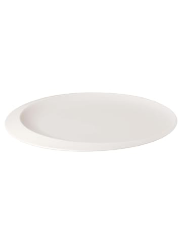 Villeroy & Boch Servierplatte NewMoon ø 37 cm weiß in weiß