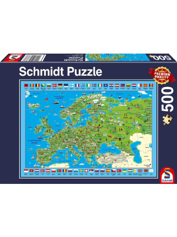 Schmidt Spiele Europa entdecken (Puzzle)