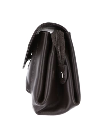 Golden Head Polo Geldbörse RFID Schutz Leder 16.5 cm in dunkelbraun