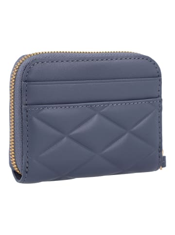 Lacoste Core Essentials Crocodelle Geldbörse Leder 10.5 cm in folkstone gray