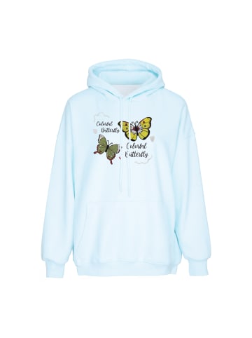 myMo Women Hoodie in Light Blue