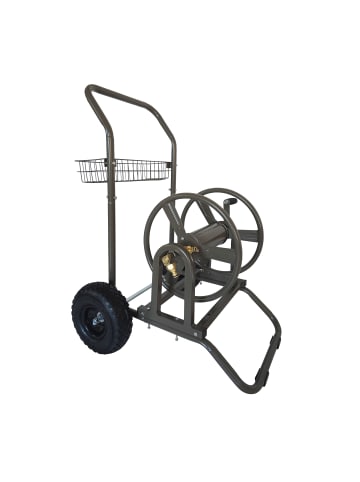 relaxdays Schlauchwagen in Braun - 60 m