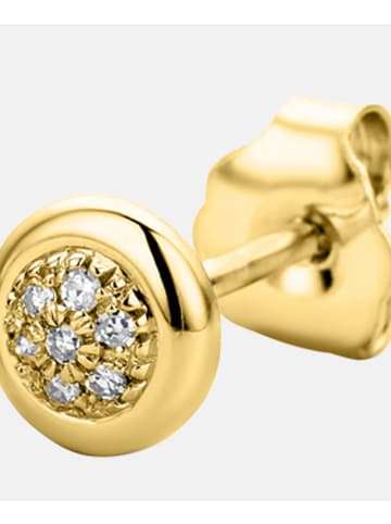 Diamant L'éternel Ohrringe aus 375 Gelbgold mit Diamant