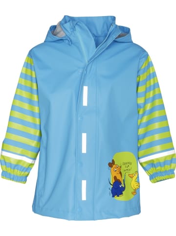 Playshoes Kinder Regenjacke "Regen-Mantel Freunde für Immer" in Blau