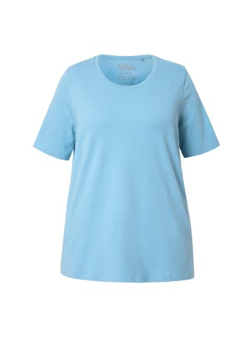 Ulla Popken Shirt in helles petrol